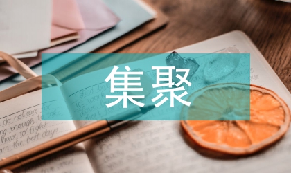 市委新興產業轉型集聚發展規劃