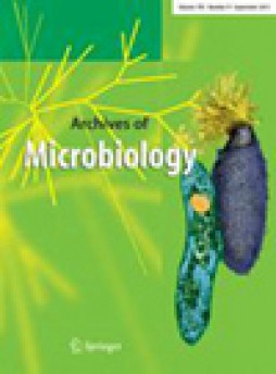 Archives Of Microbiology雜志