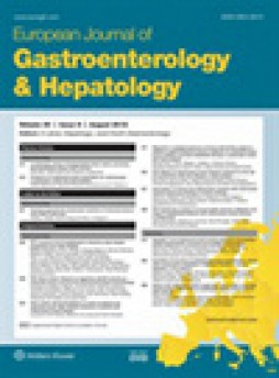 European Journal Of Gastroenterology & Hepatology雜志