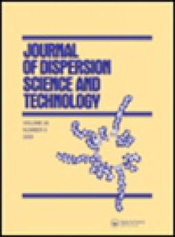 Journal Of Dispersion Science And Technology雜志