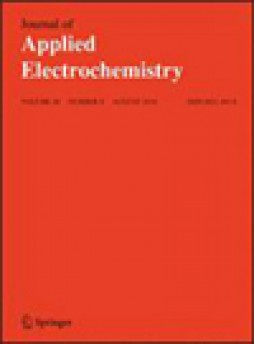 Journal Of Applied Electrochemistry雜志