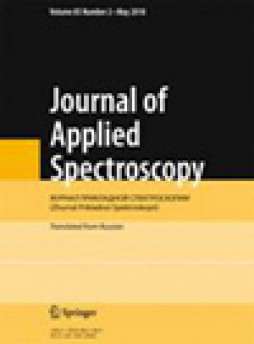 Journal Of Applied Spectroscopy雜志