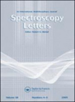 Spectroscopy Letters雜志