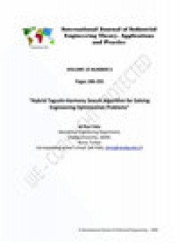 International Journal Of Industrial Engineering-theory Applications And Practice雜志