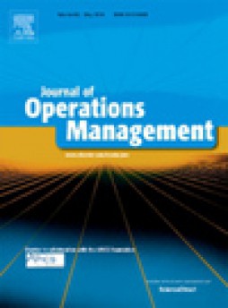 Journal Of Operations Management雜志