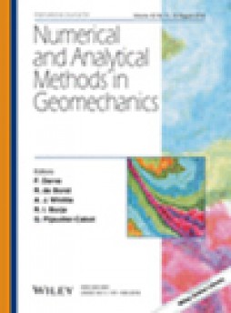 International Journal For Numerical And Analytical Methods In Geomechanics雜志
