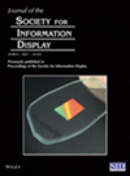 Journal Of The Society For Information Display雜志