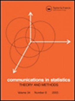 Communications In Statistics-theory And Methods雜志