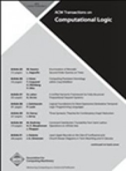 Acm Transactions On Computational Logic雜志