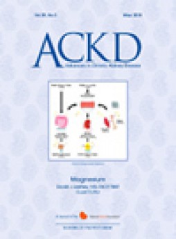 Advances In Chronic Kidney Disease雜志