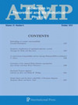Advances In Theoretical And Mathematical Physics雜志
