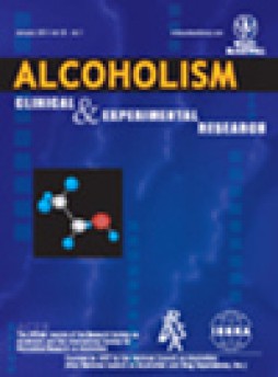 Alcoholism-clinical And Experimental Research雜志