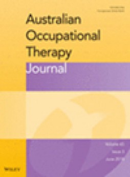 Australian Occupational Therapy Journal雜志