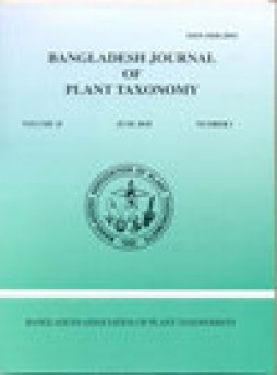 Bangladesh Journal Of Plant Taxonomy雜志