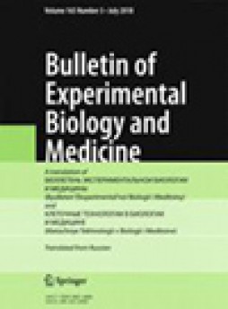 Bulletin Of Experimental Biology And Medicine雜志