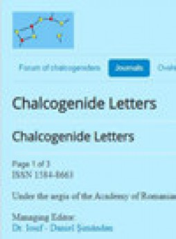 Chalcogenide Letters雜志