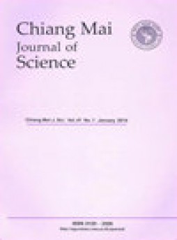 Chiang Mai Journal Of Science雜志