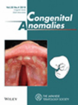 Congenital Anomalies雜志