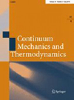 Continuum Mechanics And Thermodynamics雜志