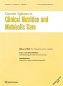 Current Opinion In Clinical Nutrition And Metabolic Care雜志