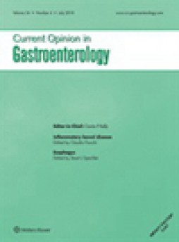 Current Opinion In Gastroenterology雜志