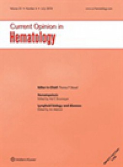 Current Opinion In Hematology雜志
