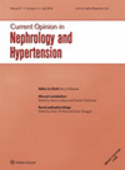 Current Opinion In Nephrology And Hypertension雜志