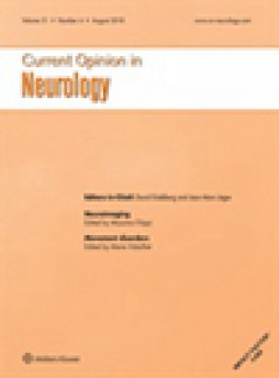 Current Opinion In Neurology雜志