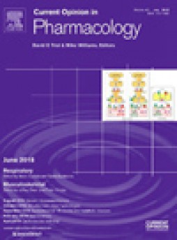 Current Opinion In Pharmacology雜志