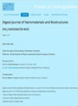 Digest Journal Of Nanomaterials And Biostructures雜志