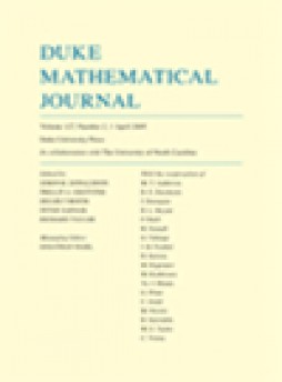Duke Mathematical Journal雜志