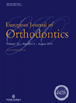 European Journal Of Orthodontics雜志