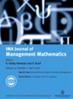 Ima Journal Of Management Mathematics雜志