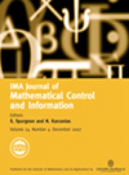 Ima Journal Of Mathematical Control And Information雜志