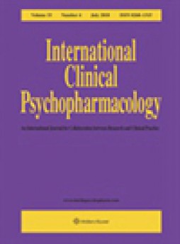 International Clinical Psychopharmacology雜志