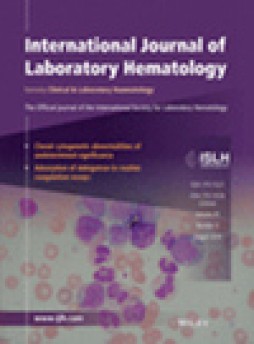 International Journal Of Laboratory Hematology雜志