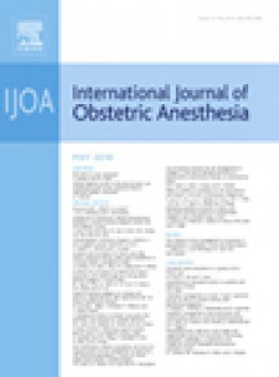 International Journal Of Obstetric Anesthesia雜志