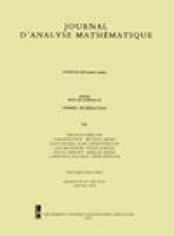 Journal D Analyse Mathematique雜志