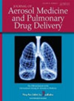 Journal Of Aerosol Medicine And Pulmonary Drug Delivery雜志
