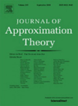 Journal Of Approximation Theory雜志