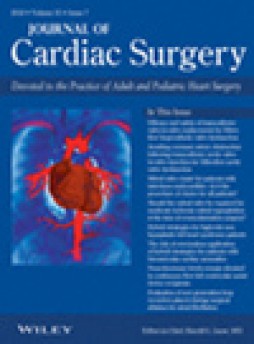Journal Of Cardiac Surgery雜志