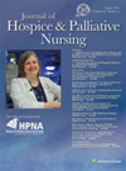 Journal Of Hospice & Palliative Nursing雜志