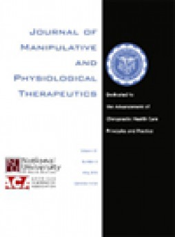 Journal Of Manipulative And Physiological Therapeutics雜志