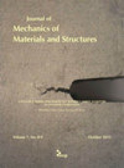 Journal Of Mechanics Of Materials And Structures雜志