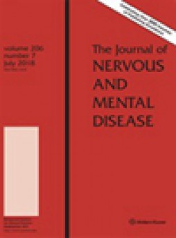 Journal Of Nervous And Mental Disease雜志