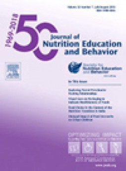 Journal Of Nutrition Education And Behavior雜志