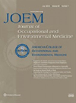Journal Of Occupational And Environmental Medicine雜志