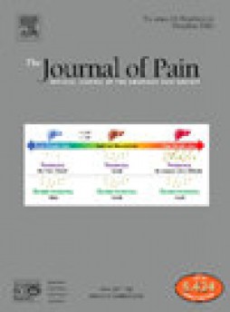 Journal Of Pain雜志