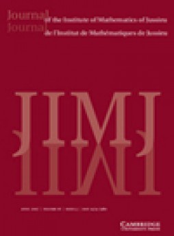 Journal Of The Institute Of Mathematics Of Jussieu雜志