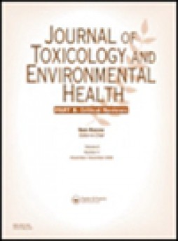 Journal Of Toxicology And Environmental Health-part B-critical Reviews雜志